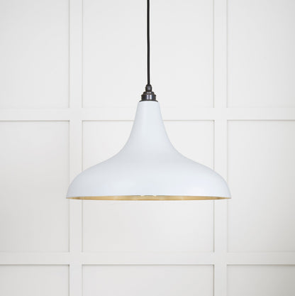 From The Anvil Smooth Brass Frankley Pendant