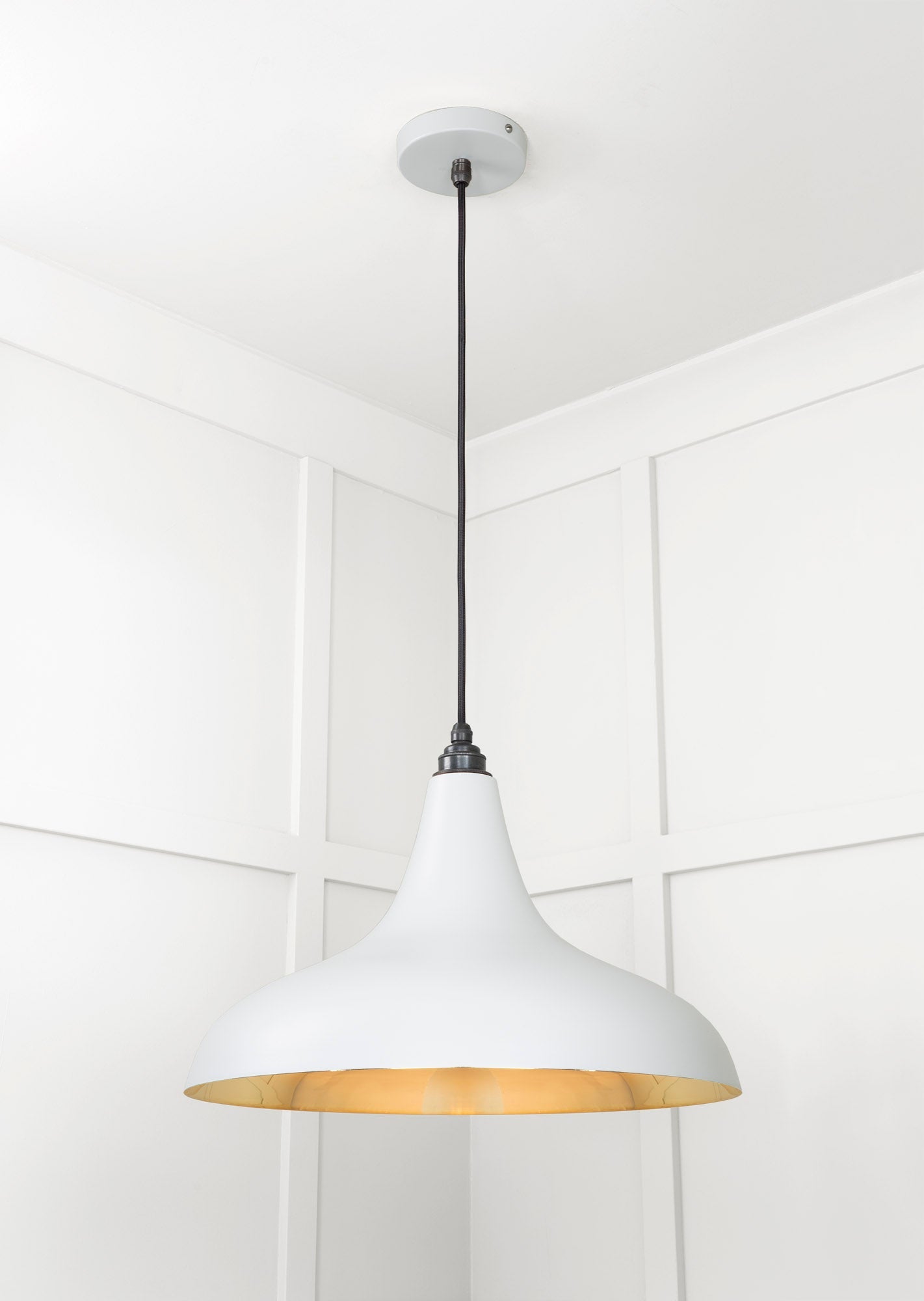 From The Anvil Smooth Brass Frankley Pendant