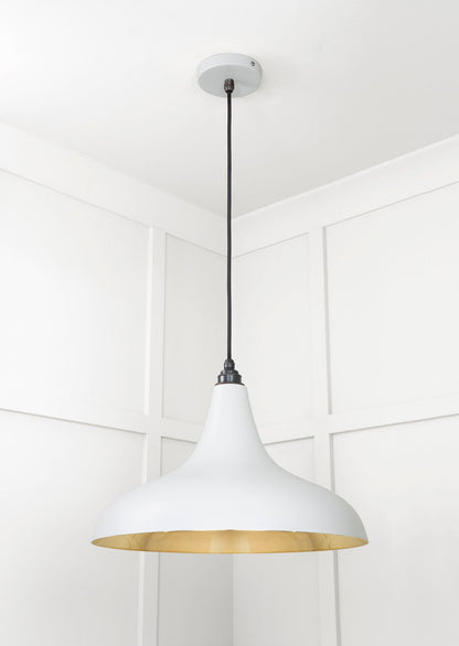 From The Anvil Smooth Brass Frankley Pendant