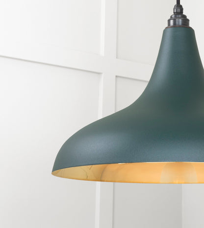 From The Anvil Smooth Brass Frankley Pendant
