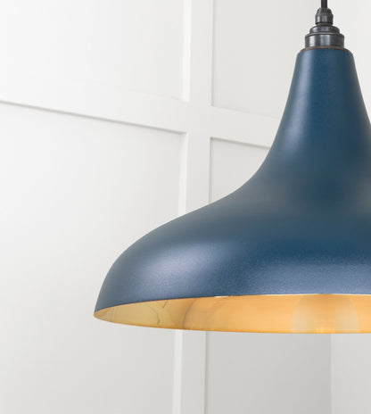 From The Anvil Smooth Brass Frankley Pendant