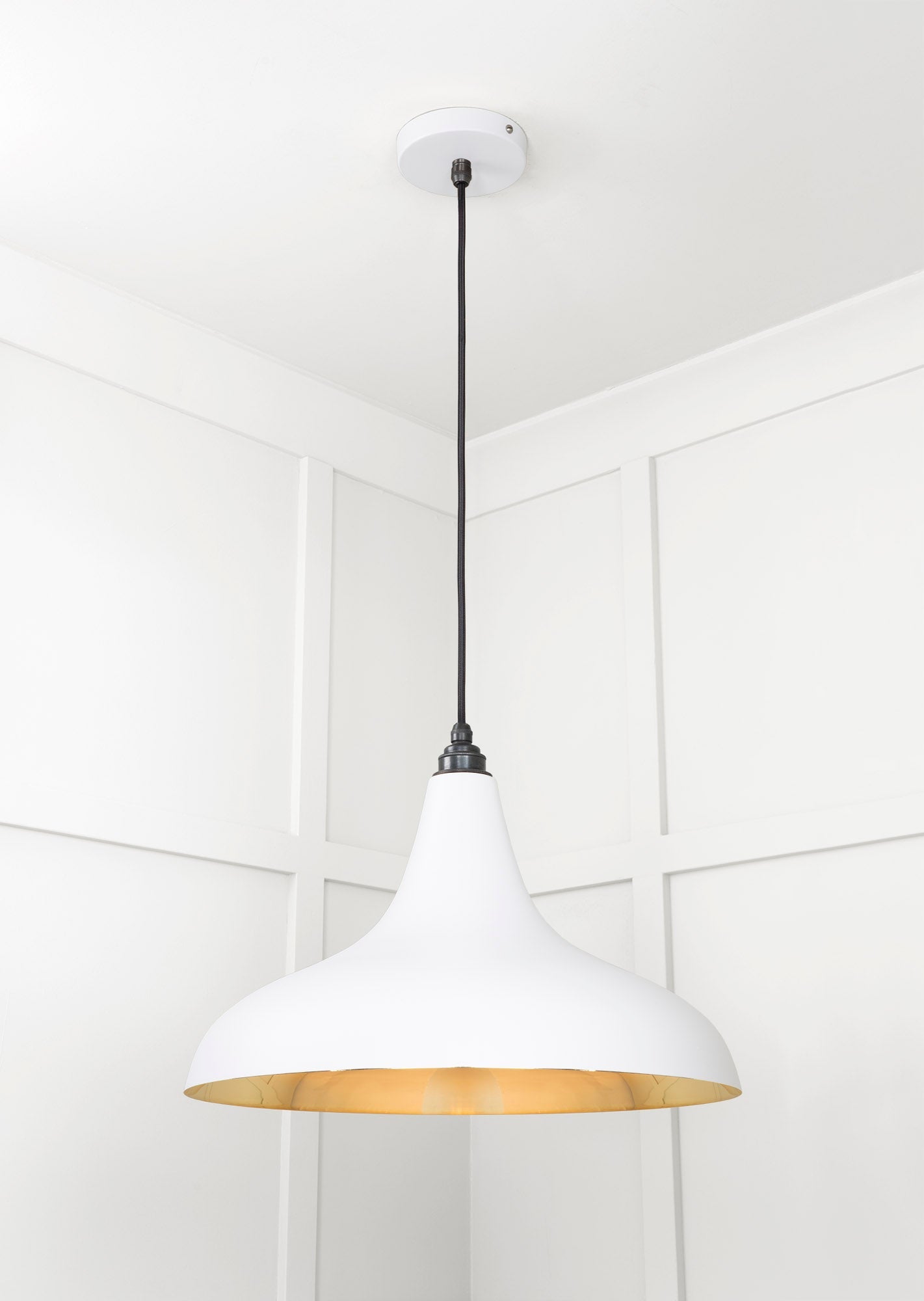 From The Anvil Smooth Brass Frankley Pendant