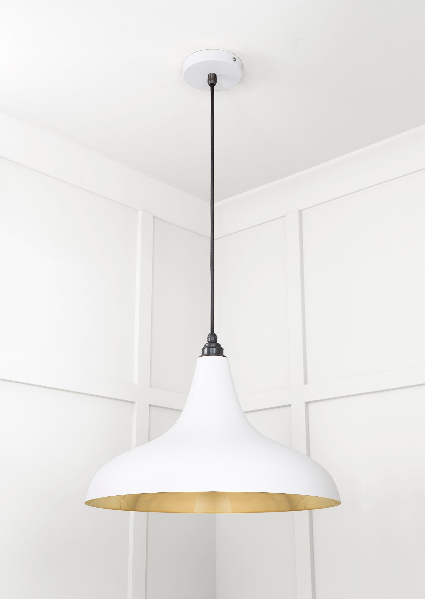 From The Anvil Smooth Brass Frankley Pendant