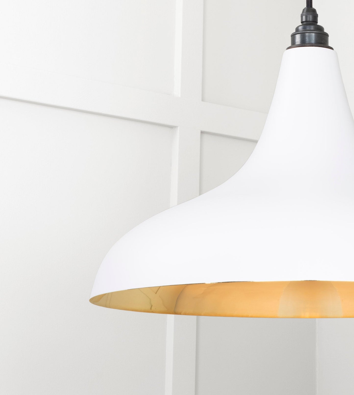 From The Anvil Smooth Brass Frankley Pendant