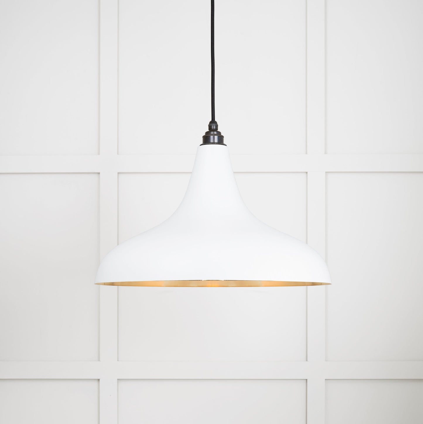 From The Anvil Smooth Brass Frankley Pendant