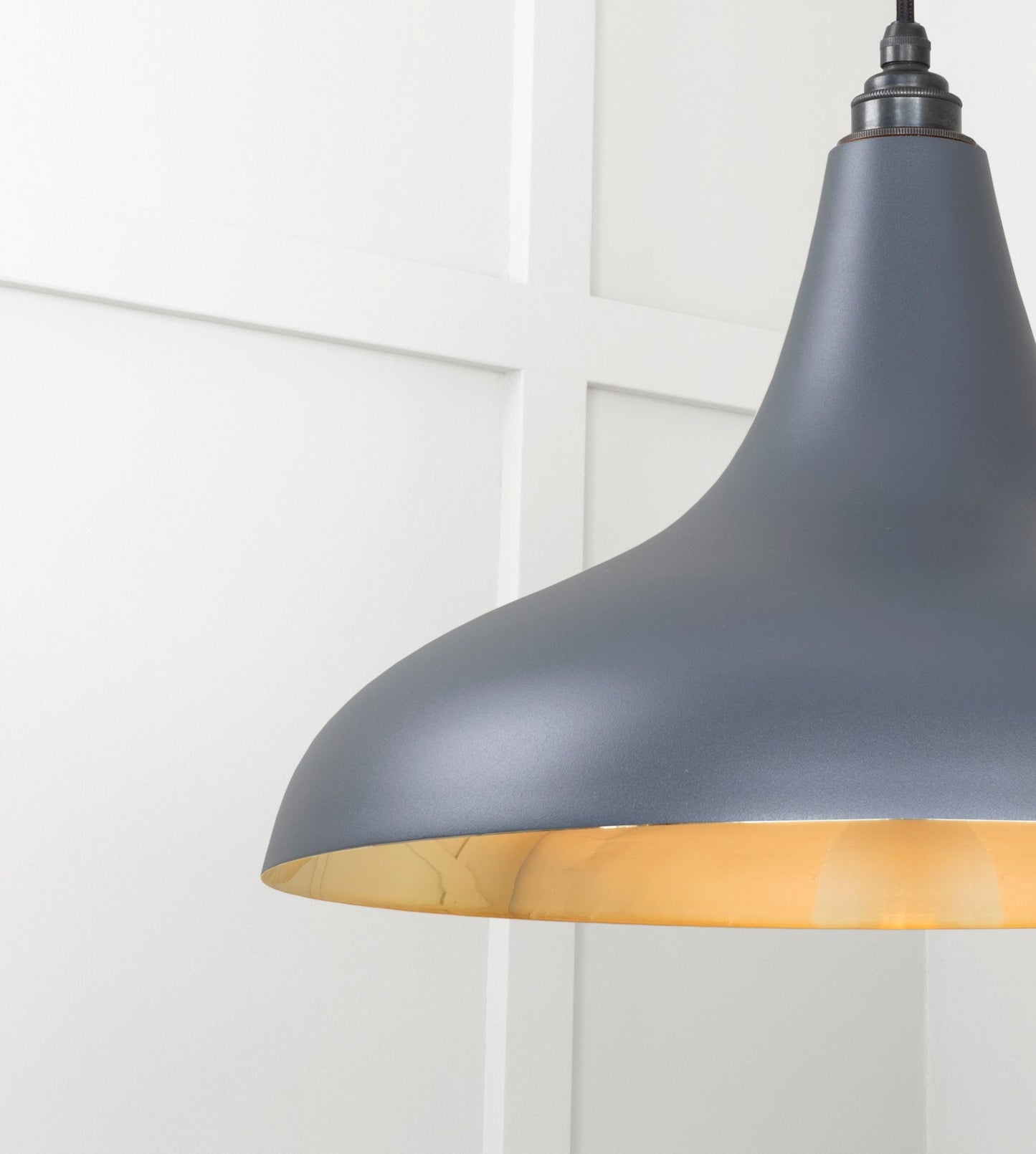 From The Anvil Smooth Brass Frankley Pendant