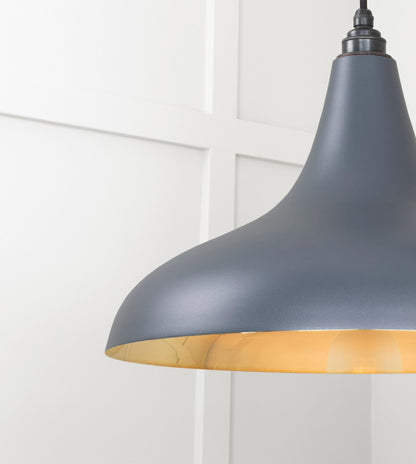 From The Anvil Smooth Brass Frankley Pendant