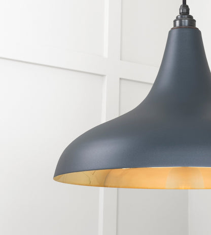 From The Anvil Smooth Brass Frankley Pendant