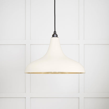 From The Anvil Smooth Brass Frankley Pendant