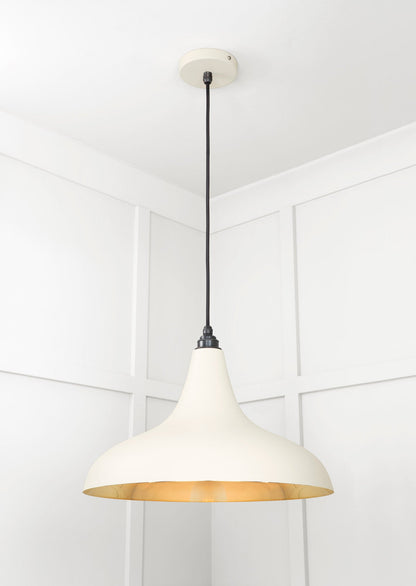 From The Anvil Smooth Brass Frankley Pendant
