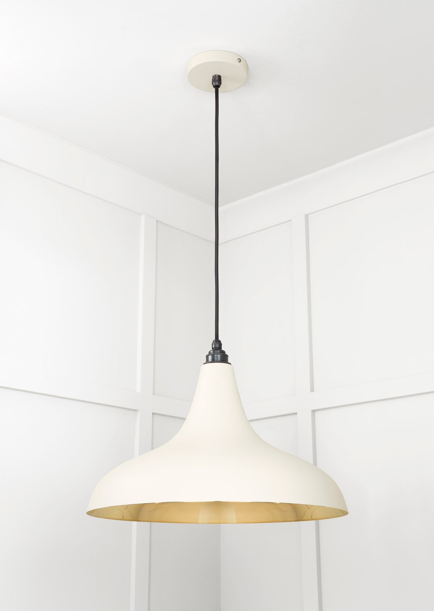 From The Anvil Smooth Brass Frankley Pendant