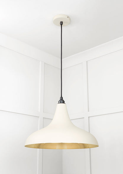 From The Anvil Smooth Brass Frankley Pendant