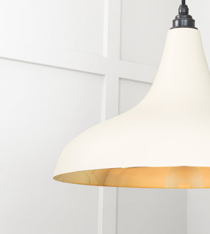 From The Anvil Smooth Brass Frankley Pendant