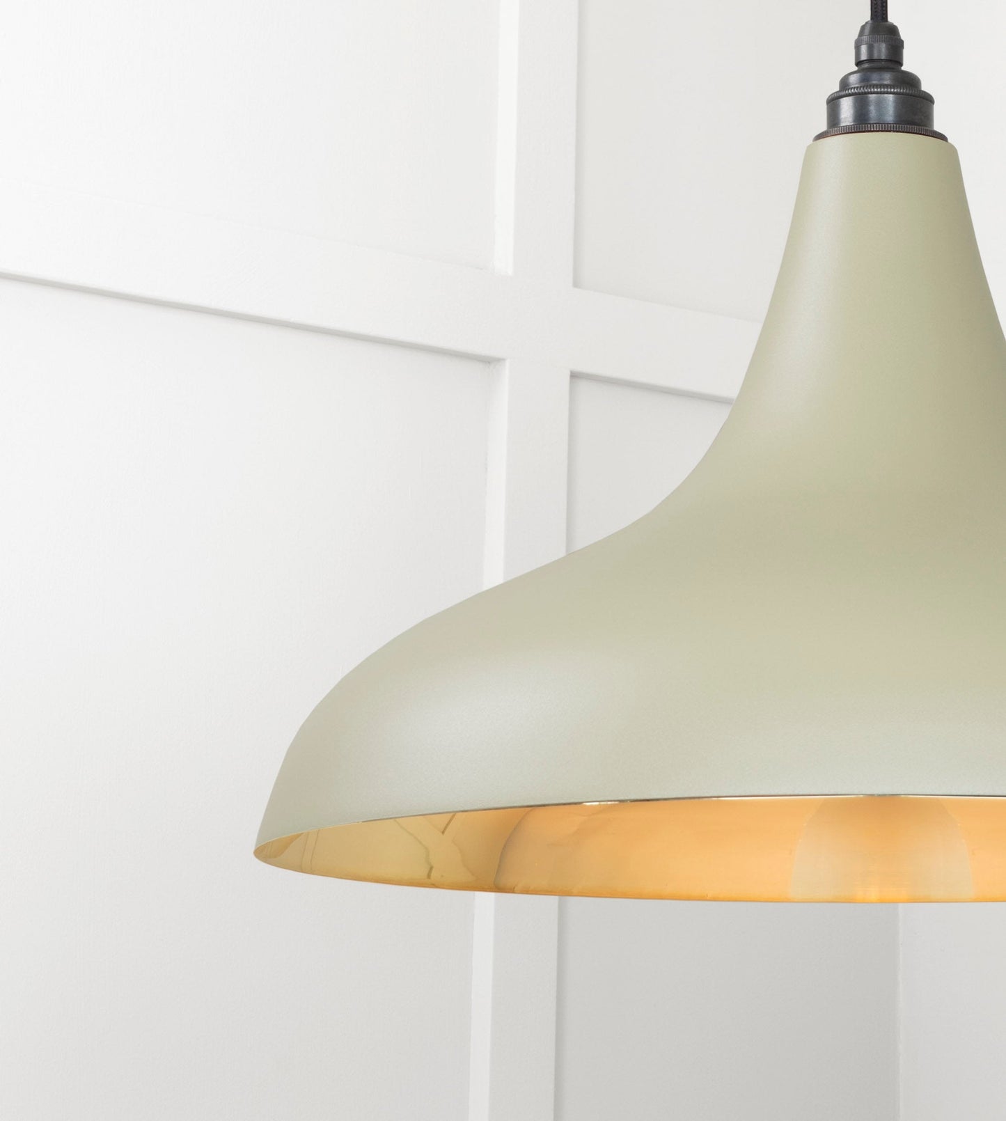 From The Anvil Smooth Brass Frankley Pendant