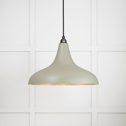 From The Anvil Smooth Brass Frankley Pendant