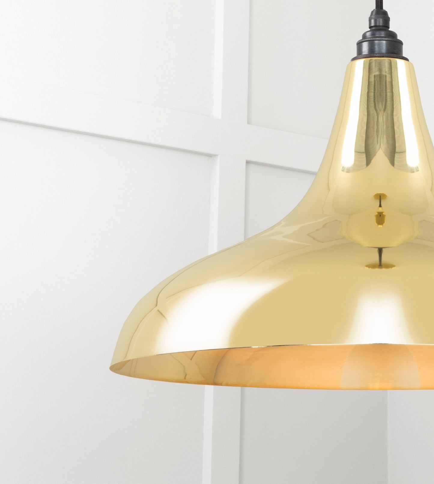 From The Anvil Smooth Brass Frankley Pendant