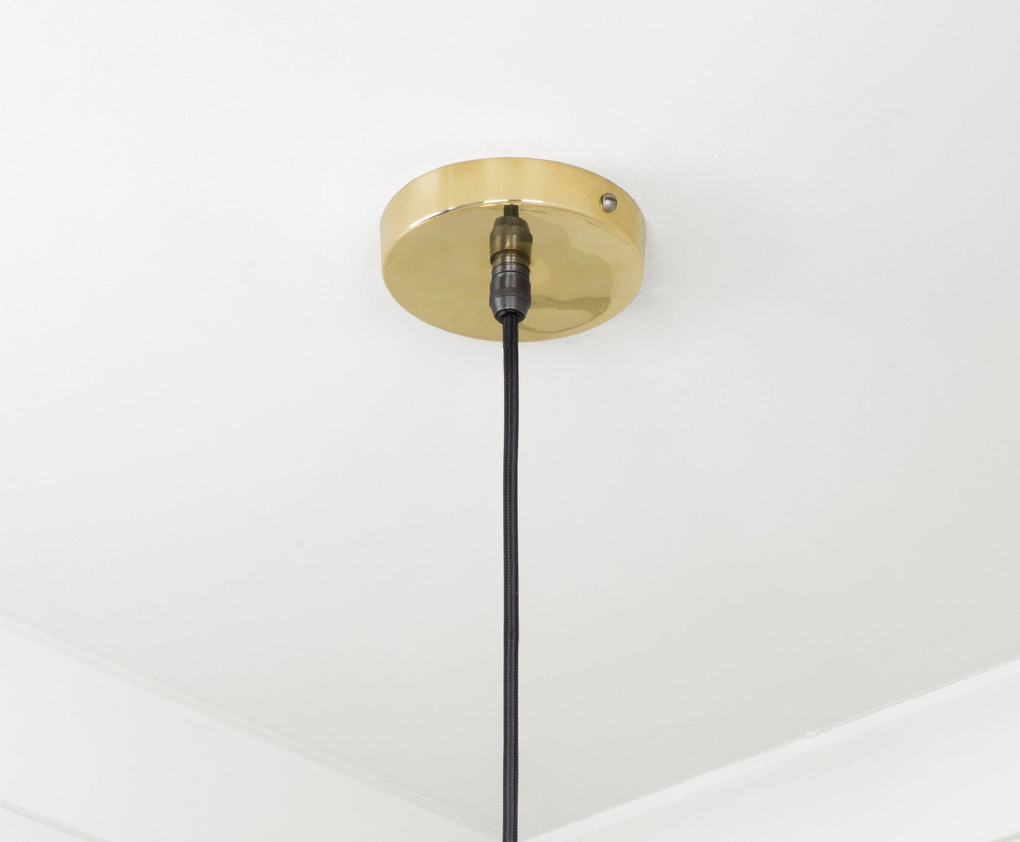 From The Anvil Smooth Brass Frankley Pendant