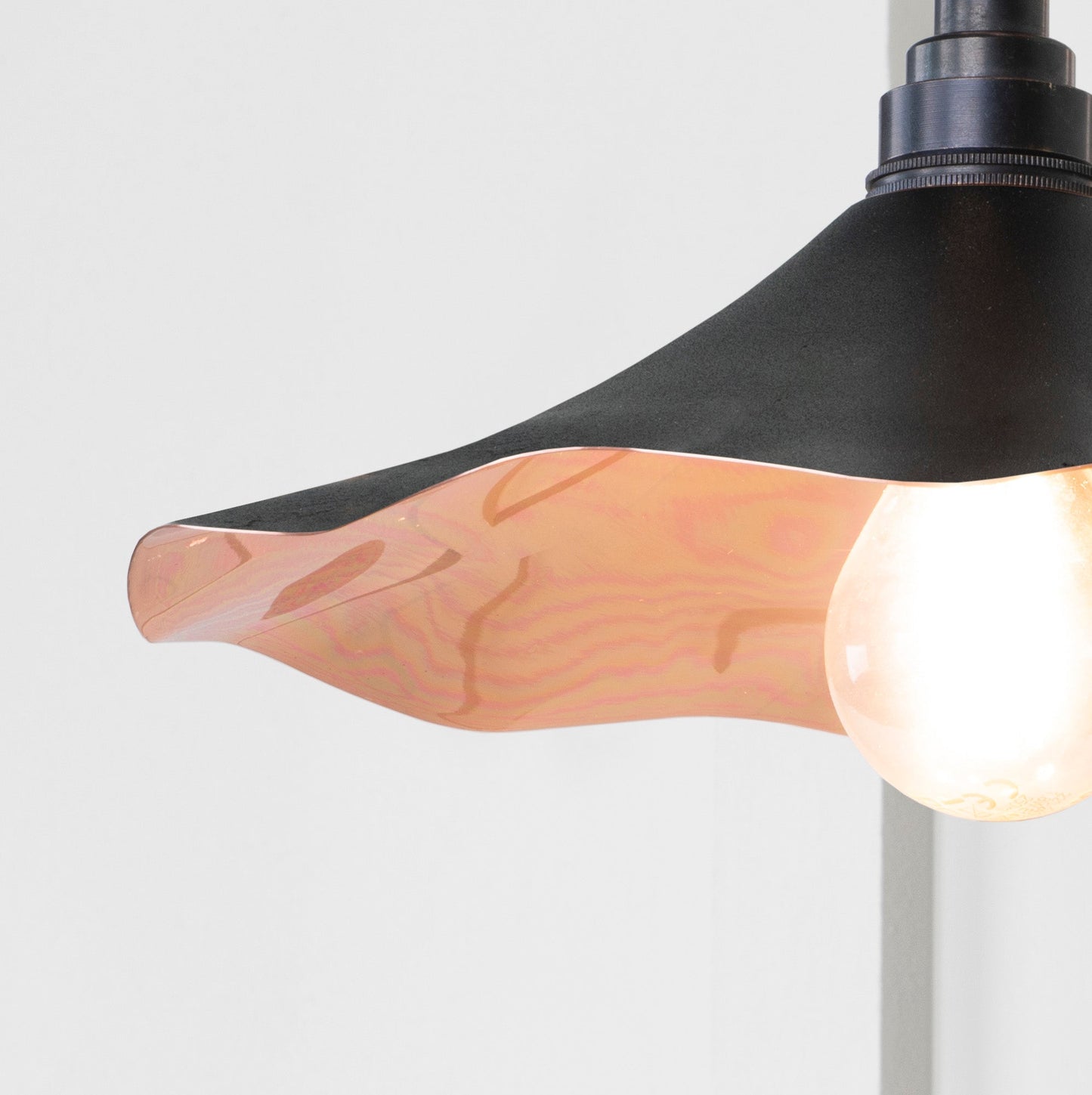 From The Anvil Smooth Copper Flora Wall Light