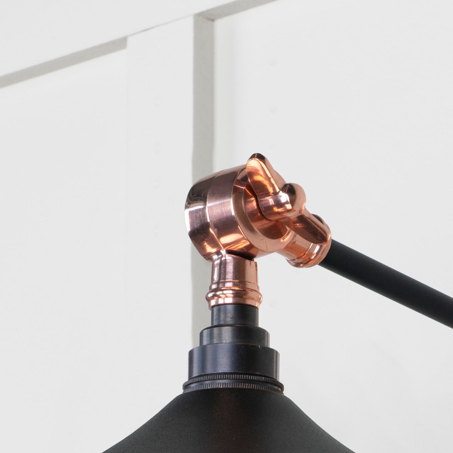 From The Anvil Smooth Copper Flora Wall Light