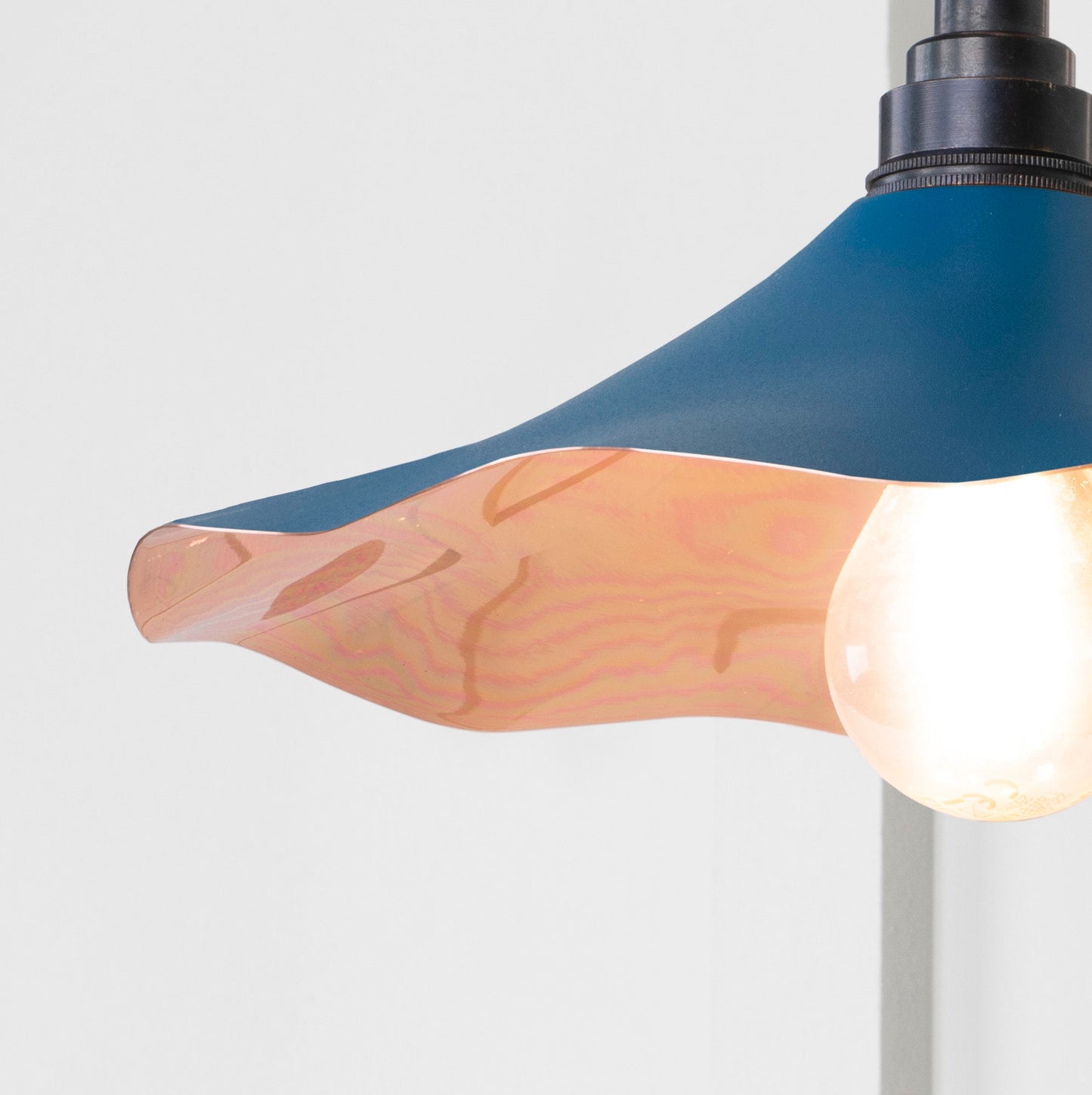 From The Anvil Smooth Copper Flora Wall Light