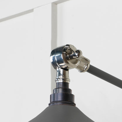 From The Anvil Smooth Nickel Flora Wall Light
