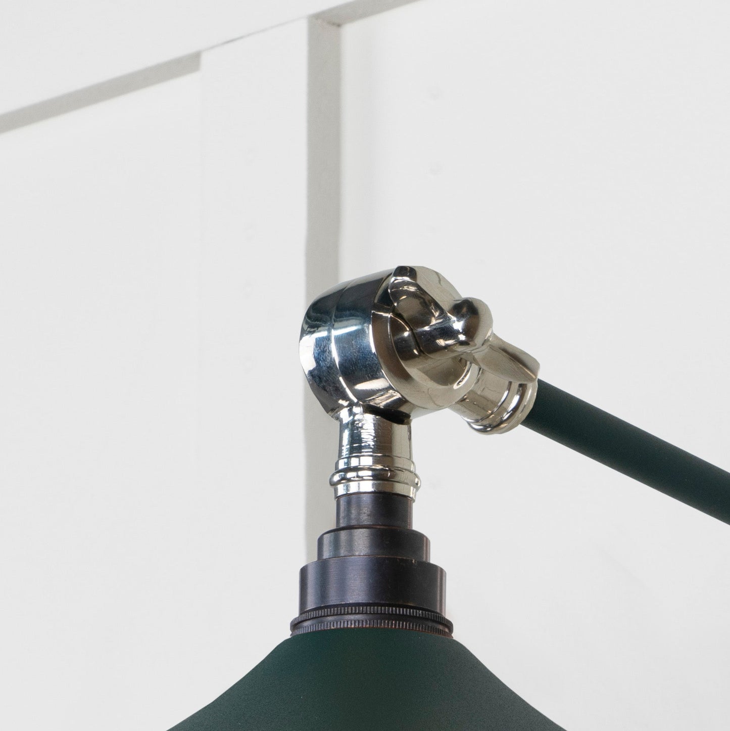 From The Anvil Smooth Nickel Flora Wall Light