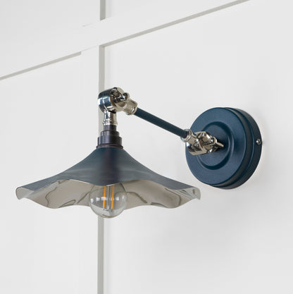 From The Anvil Smooth Nickel Flora Wall Light