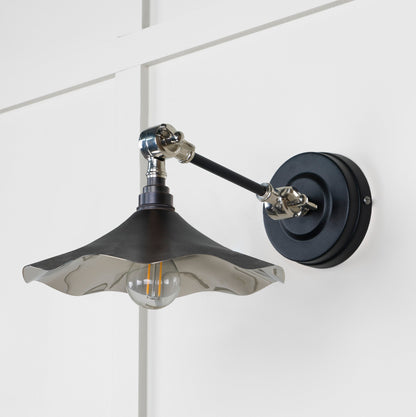 From The Anvil Smooth Nickel Flora Wall Light