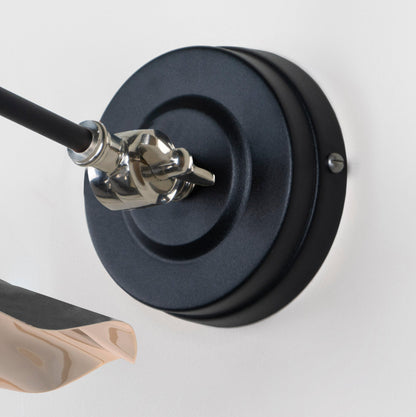 From The Anvil Smooth Nickel Flora Wall Light