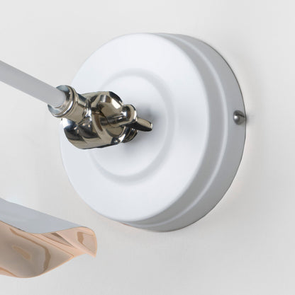 From The Anvil Smooth Nickel Flora Wall Light