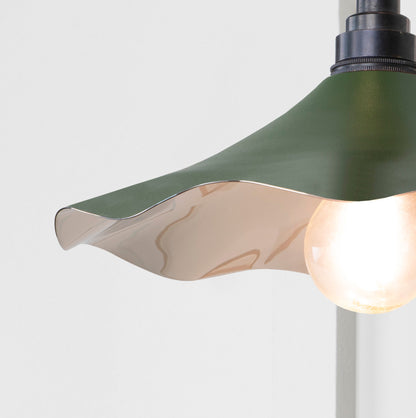 From The Anvil Smooth Nickel Flora Wall Light