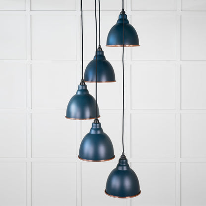 From The Anvil Smooth Copper Brindley Cluster Pendant