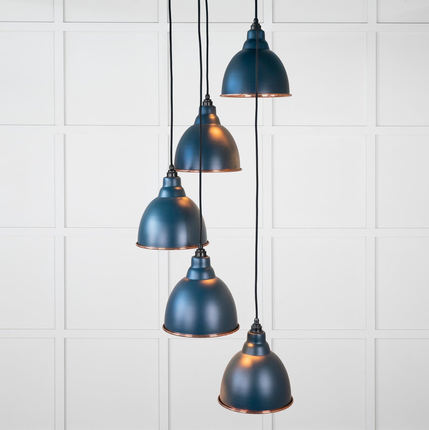 From The Anvil Smooth Copper Brindley Cluster Pendant