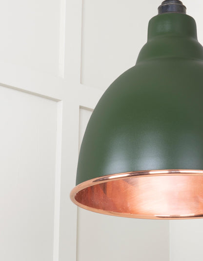 From The Anvil Smooth Copper Brindley Cluster Pendant