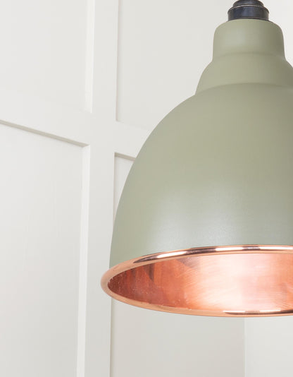 From The Anvil Smooth Copper Brindley Cluster Pendant