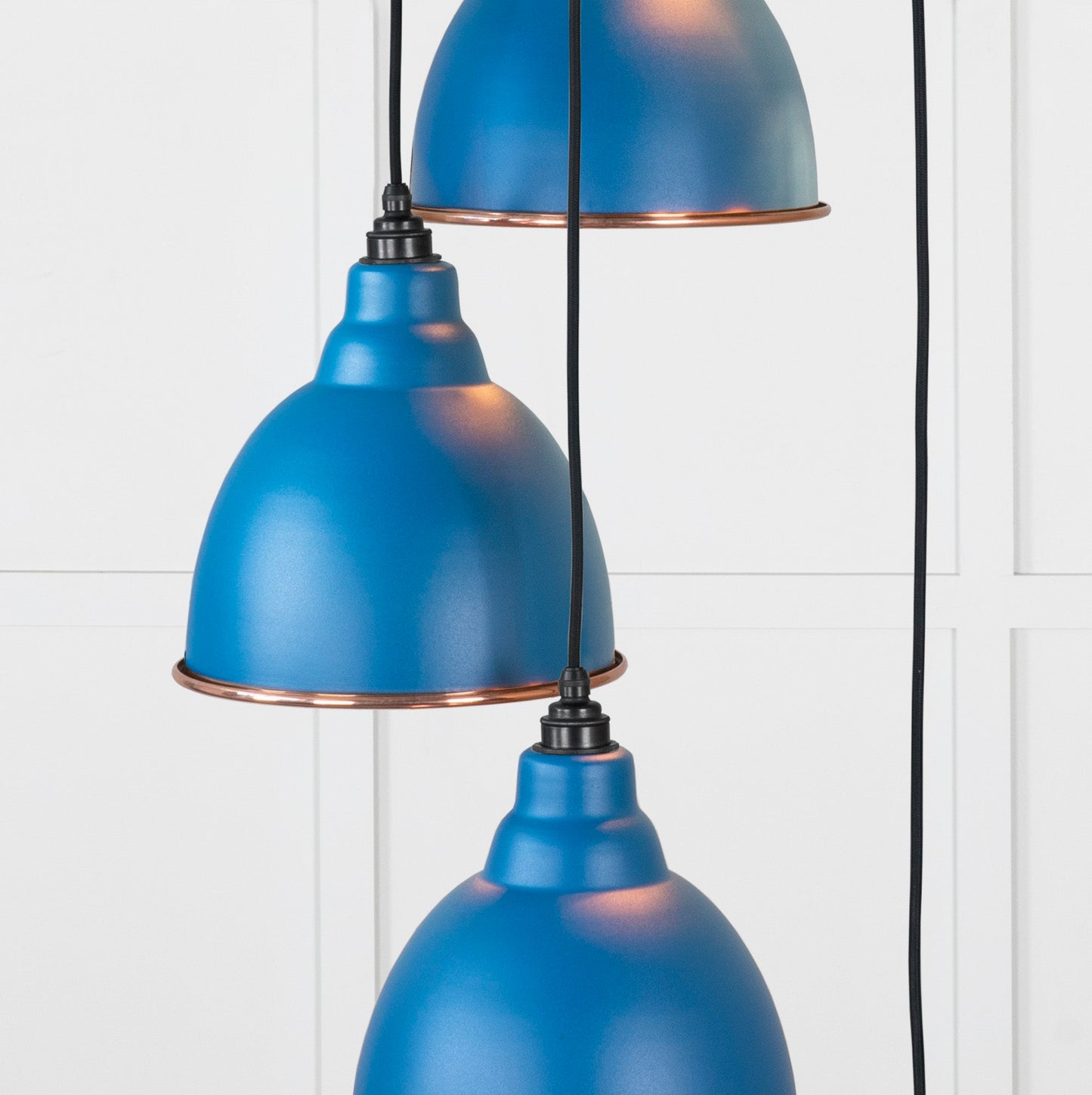 From The Anvil Smooth Copper Brindley Cluster Pendant
