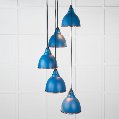 From The Anvil Smooth Copper Brindley Cluster Pendant