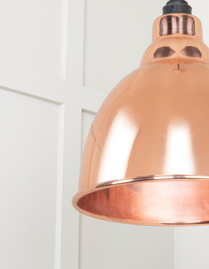 From The Anvil Smooth Copper Brindley Cluster Pendant