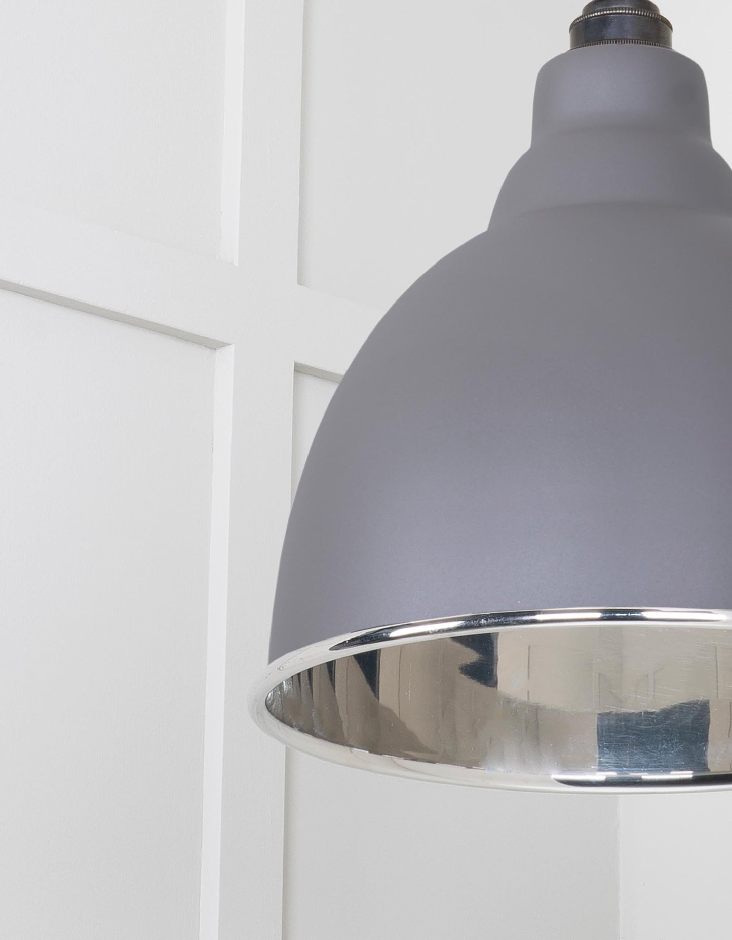 From The Anvil Smooth Nickel Brindley Cluster Pendant