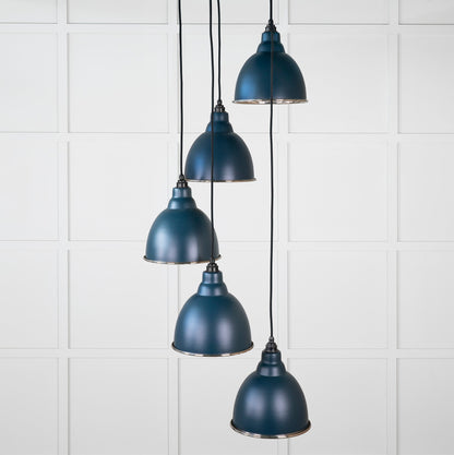 From The Anvil Smooth Nickel Brindley Cluster Pendant