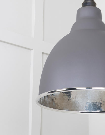 From The Anvil Hammered Nickel Brindley Cluster Pendant