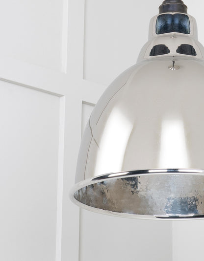 From The Anvil Hammered Nickel Brindley Cluster Pendant