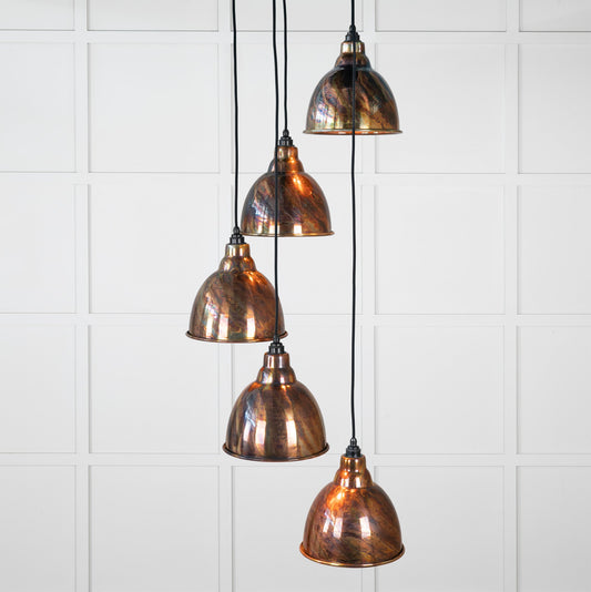 From The Anvil Burnished Brindley Cluster Pendant