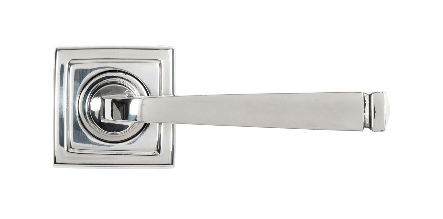 From The Anvil Avon Round Lever On Rose Set (Sprung)
