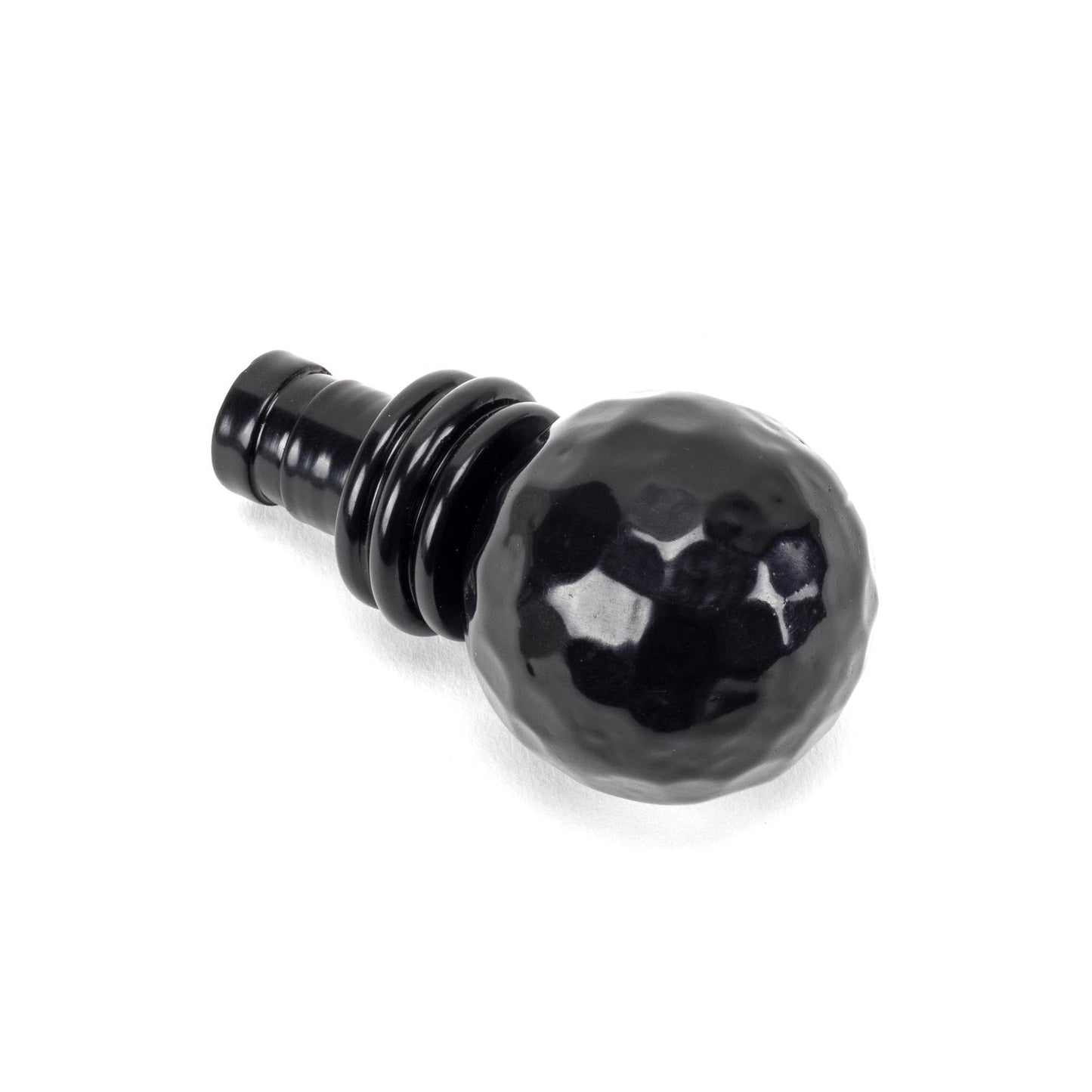 From The Anvil Hammered Ball Curtain Finial (Pair)