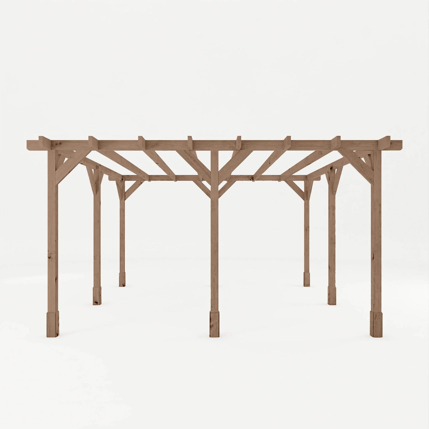 4m x 4m Pressure Treated Pergola