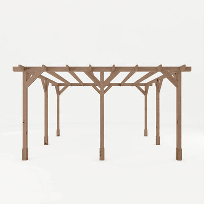 4m x 4m Pressure Treated Pergola