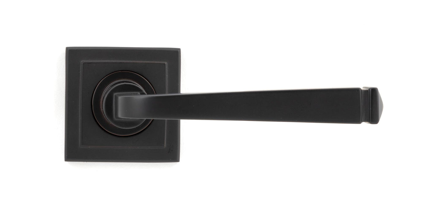 From The Anvil Avon Round Lever On Rose Set (Unsprung)