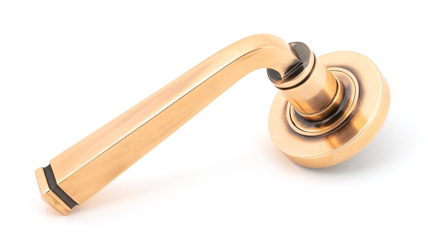 From The Anvil Avon Round Lever On Rose Set (Unsprung)