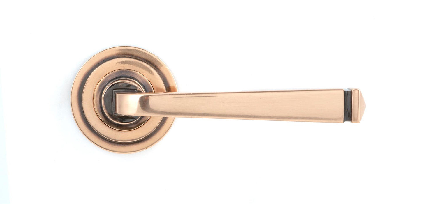 From The Anvil Avon Round Lever On Rose Set (Unsprung)